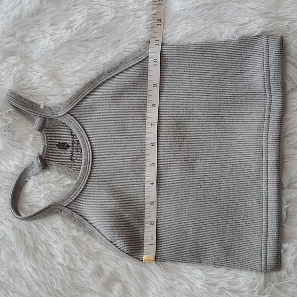 Free People Movement Happiness Runs Crop Heather Gray - Picture 8 of 11